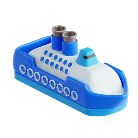 Bote  3D Icon