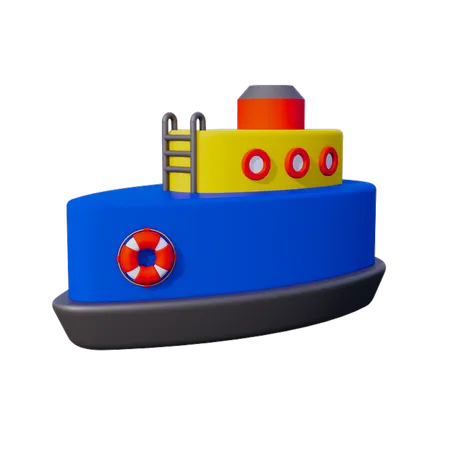 Bote  3D Icon