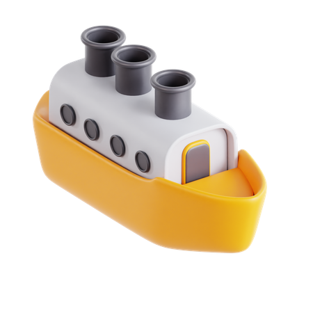 Barco  3D Icon