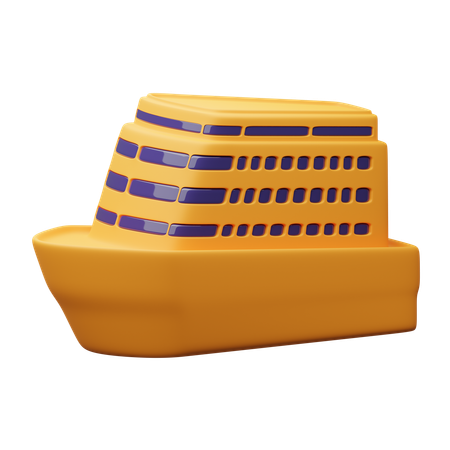 Barco  3D Icon