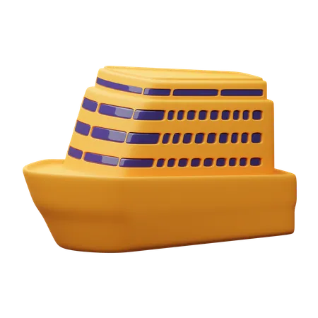 Barco  3D Icon