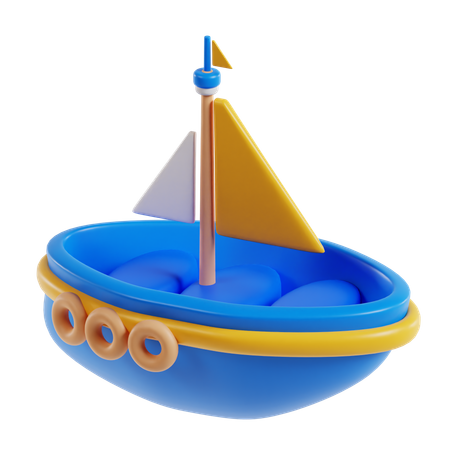 Bote  3D Icon