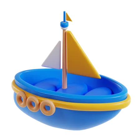 Bote  3D Icon