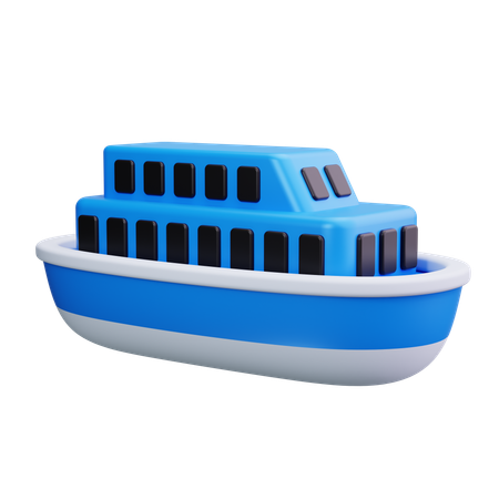 Barco  3D Icon