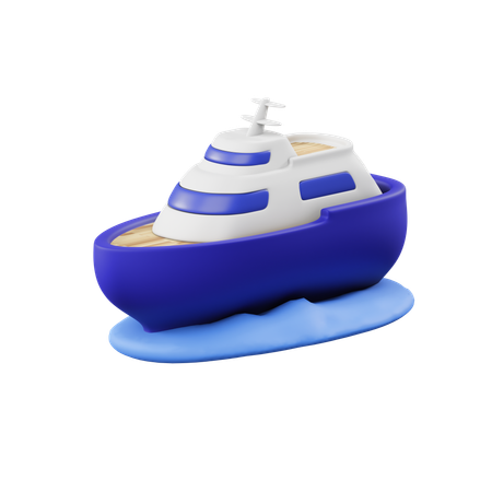 Barco  3D Icon