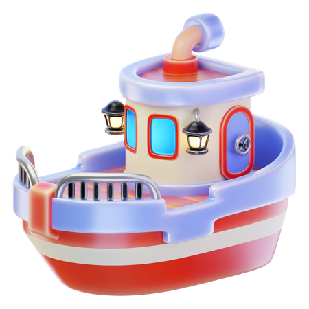 Barco  3D Icon
