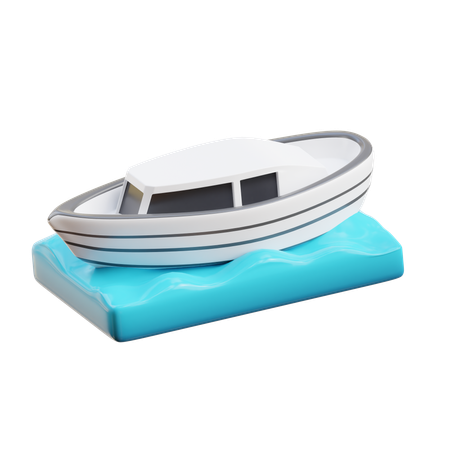 Barco  3D Icon