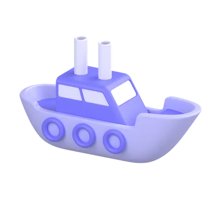 Bote  3D Icon