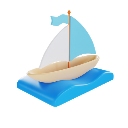 Barco  3D Icon