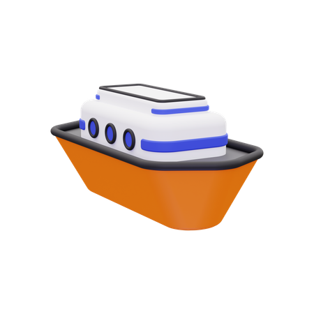 Barco  3D Icon