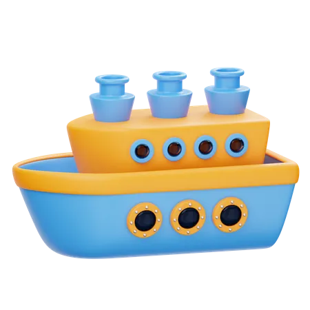 Barco  3D Icon