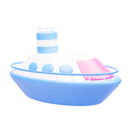 Barco  3D Icon