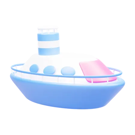 Barco  3D Icon