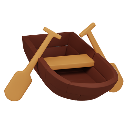 Pedalinho  3D Icon