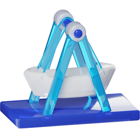 Barco de diversão  3D Icon