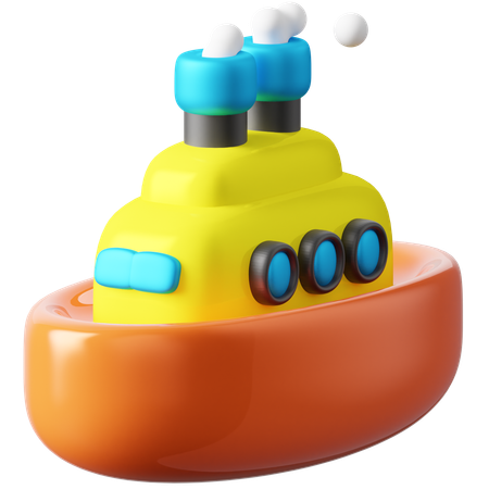 Barco2  3D Icon