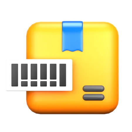 Barcode  3D Icon