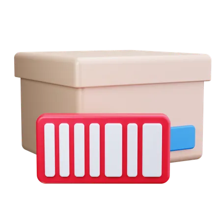 Barcode  3D Icon