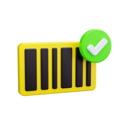 Barcode  3D Icon