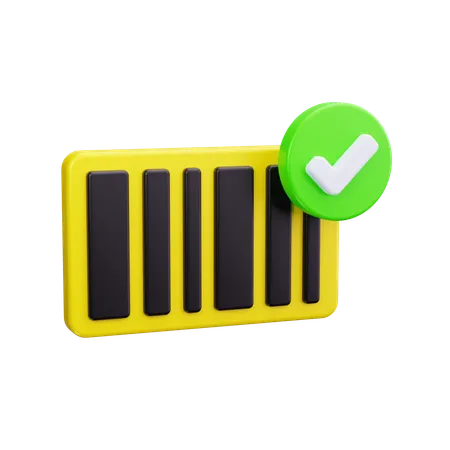 Barcode  3D Icon