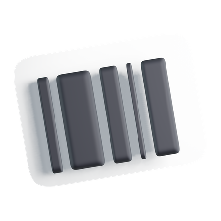 Barcode  3D Icon