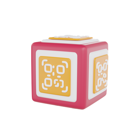 Barcode  3D Icon