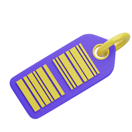 Barcode  3D Icon