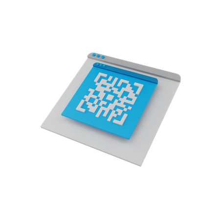 Barcode  3D Icon