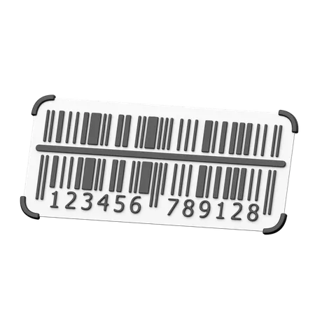 Barcode  3D Icon