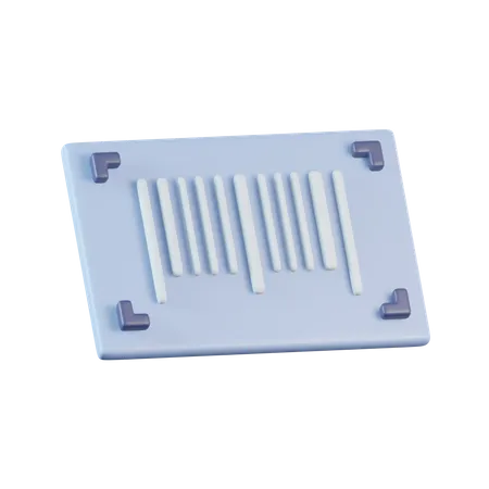 Barcode  3D Icon