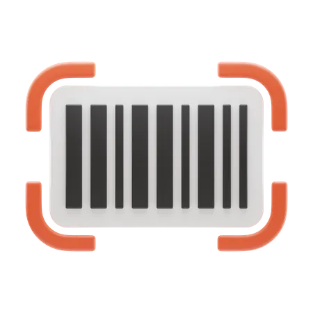 Barcode  3D Icon