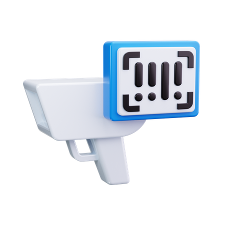 Barcode  3D Icon