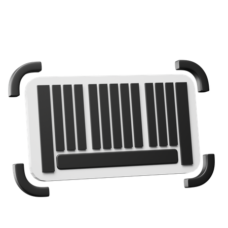 Barcode  3D Icon