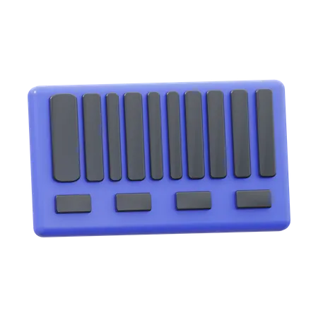 Barcode  3D Icon