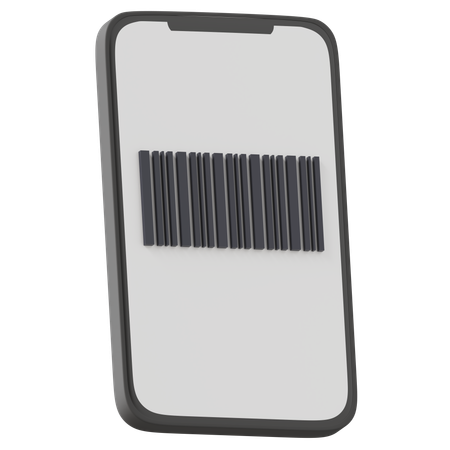 Barcode  3D Icon