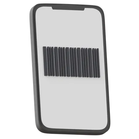 Barcode  3D Icon