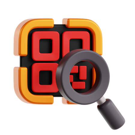 Barcode  3D Icon