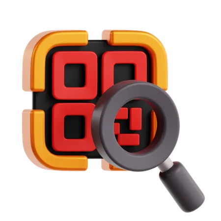 Barcode  3D Icon