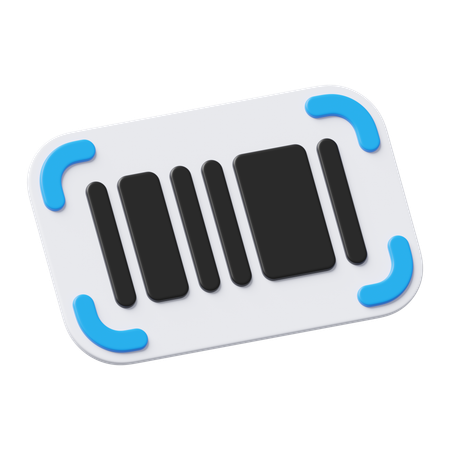 Barcode  3D Icon