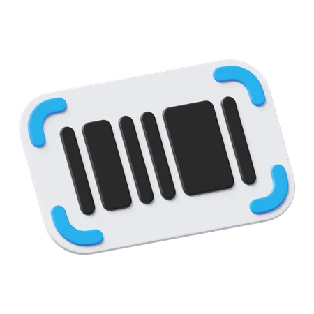 Barcode  3D Icon