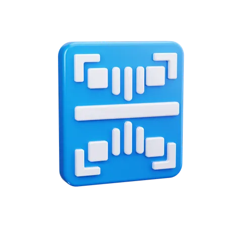 Barcode  3D Icon