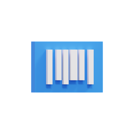Barcode  3D Icon