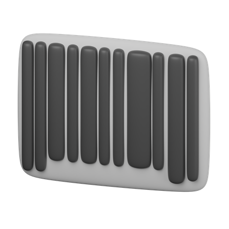 Barcode  3D Icon