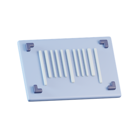 Barcode  3D Icon