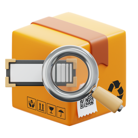 Barcode Package  3D Icon