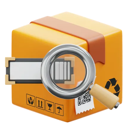 Barcode Package  3D Icon