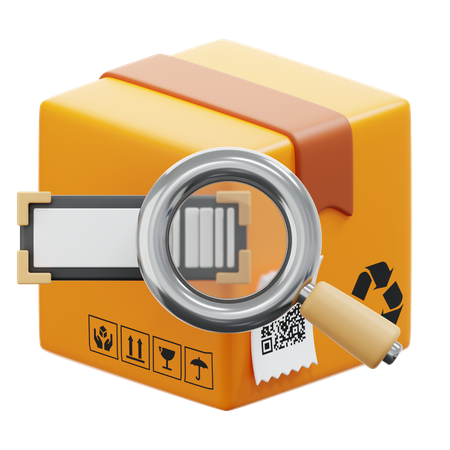 Barcode Package  3D Icon