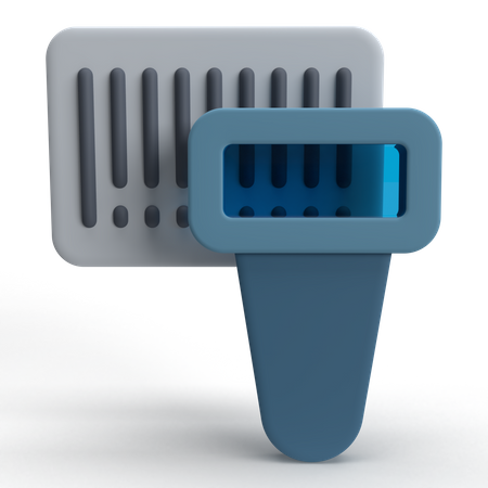 Barcode Scan  3D Icon