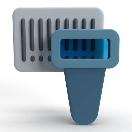 Barcode Scan  3D Icon