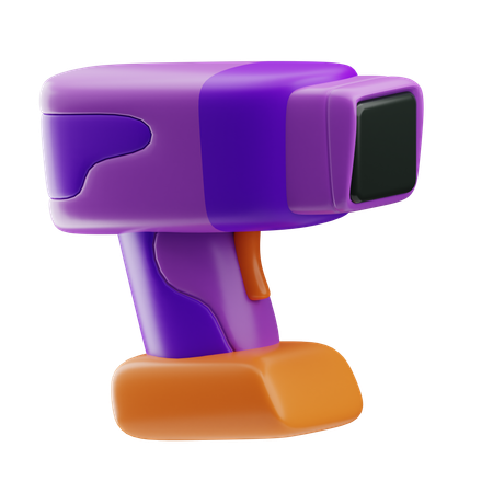 Barcode Scanner  3D Icon